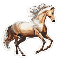 sticker horse